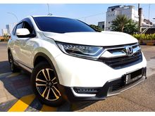 Honda CR-V 1.5 AT Turbo Prestige 2017 Putih metalik bisa tradein, cash, atau kredit data daerah