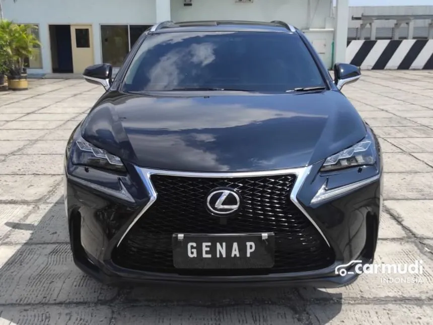 Jual Mobil Lexus NX200t 2015 Luxury 2.0 di DKI Jakarta Automatic SUV Hitam Rp 479.000.000