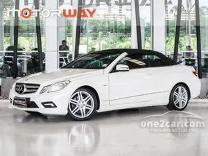 2011 Mercedes-Benz E250 1.8 Avantgarde CGI BlueEFFICIENCY Convertible
