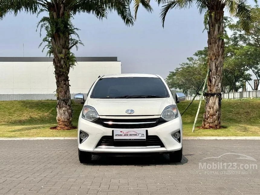 Jual Mobil Toyota Agya 2014 G 1.0 di DKI Jakarta Manual Hatchback Putih Rp 80.000.000