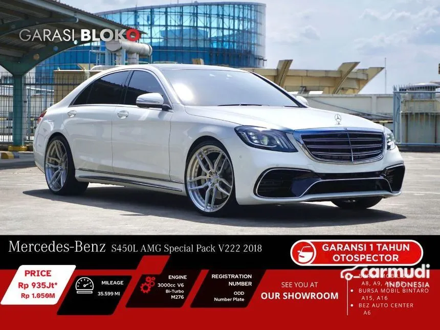 2018 Mercedes-Benz S450L Sedan
