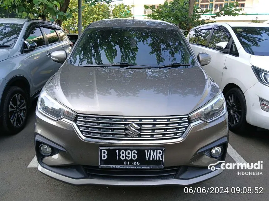 Jual Mobil Suzuki Ertiga 2018 GX 1.5 di Banten Automatic MPV Abu