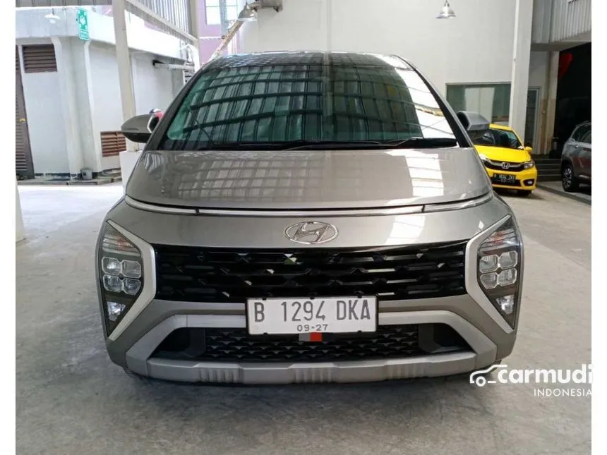 Jual Mobil Hyundai Stargazer 2022 Prime 1.5 di DKI Jakarta Automatic MPV Silver Rp 219.900.000