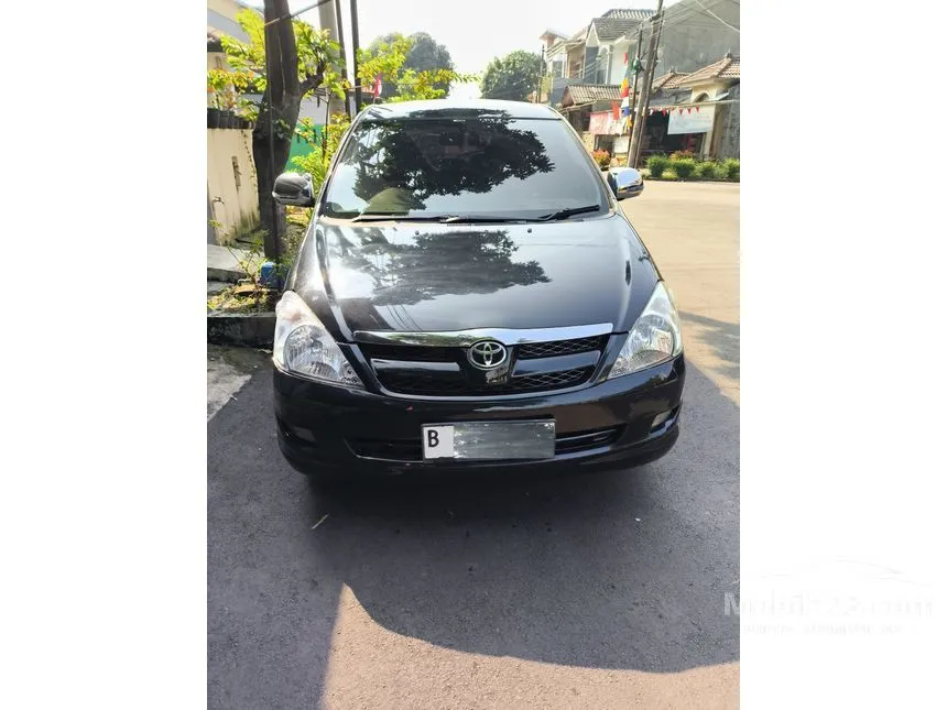 Jual Mobil Toyota Kijang Innova 2008 V Luxury 2.0 di Banten Automatic MPV Hitam Rp 108.000.000