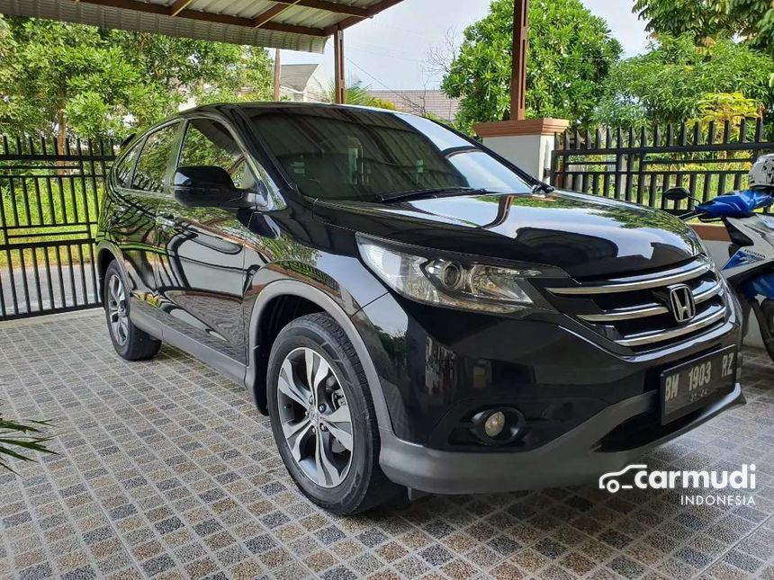 Jual Mobil Honda CR-V 2013 2.0 di Riau Automatic SUV Offroad 4WD Hitam