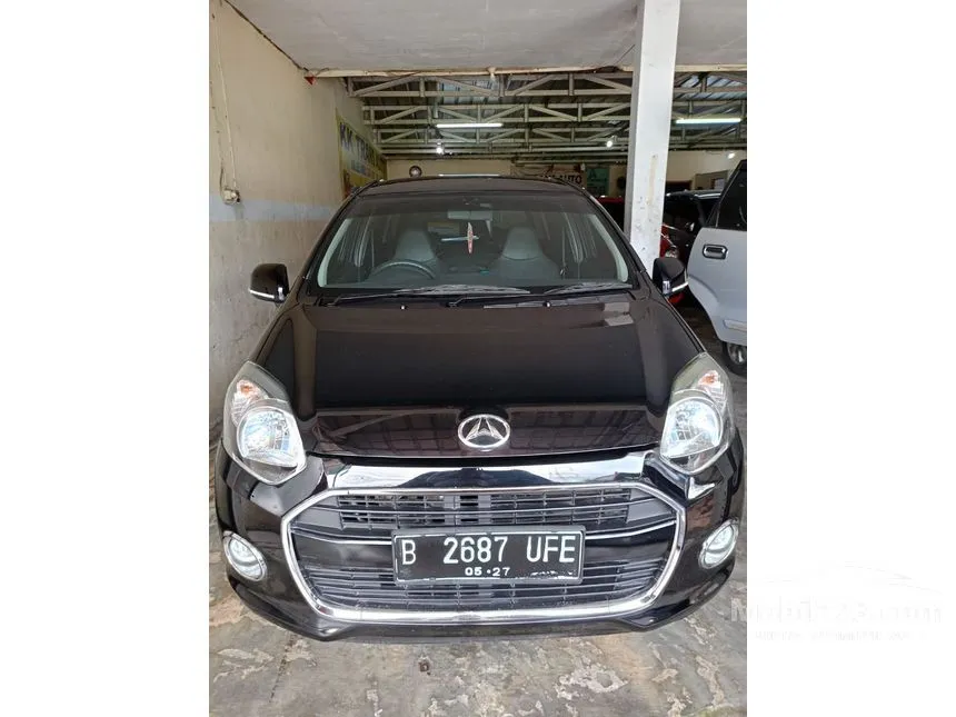 Jual Mobil Daihatsu Ayla 2017 X 1.0 di Banten Manual Hatchback Hitam Rp 102.000.000