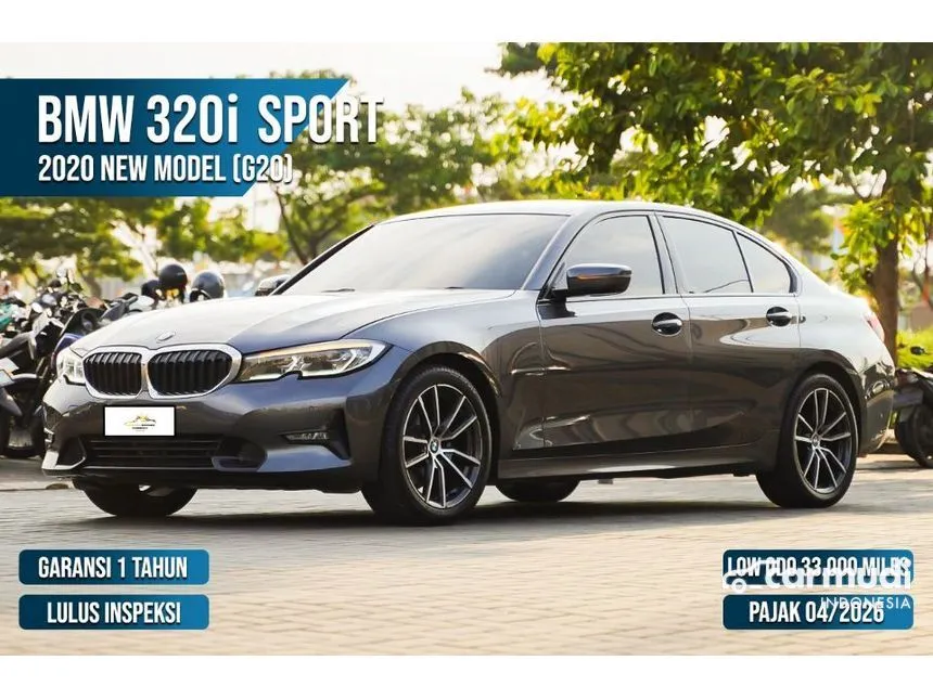 Jual Mobil BMW 320i 2019 Sport 2.0 di Banten Automatic Sedan Abu