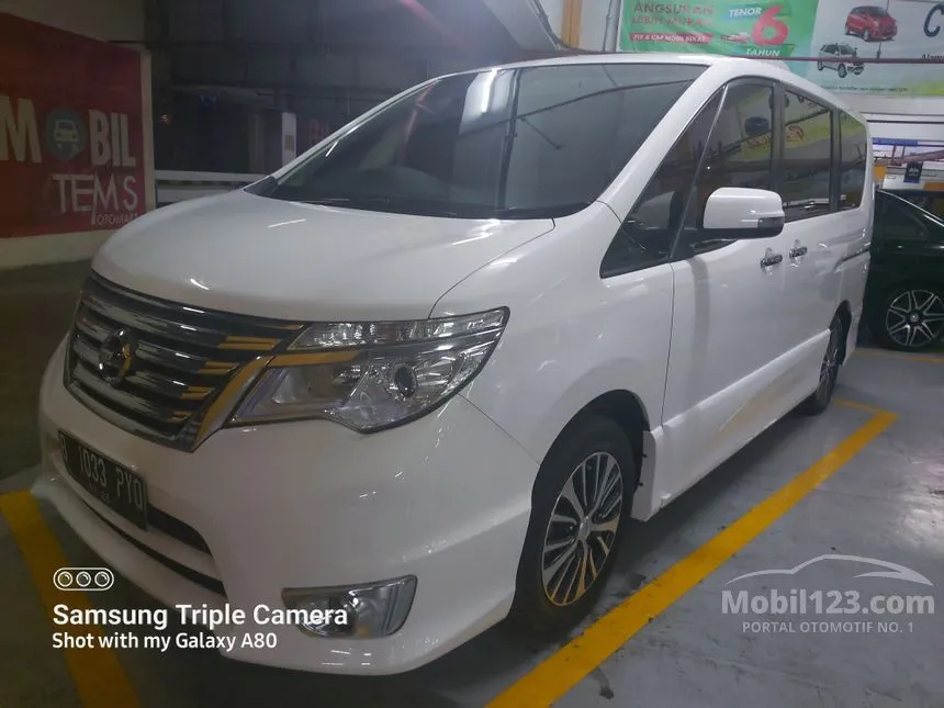 Jual Mobil Nissan Serena 2016 Highway Star 2.0 di DKI Jakarta Automatic MPV Putih Rp 199.000.000