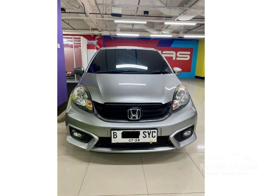 Jual Mobil Honda Brio 2018 Satya E 1.2 di Banten Manual Hatchback Abu