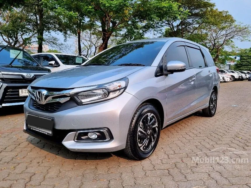 Jual Mobil Honda Mobilio 2019 E 1.5 di Banten Automatic MPV Silver Rp 157.500.000