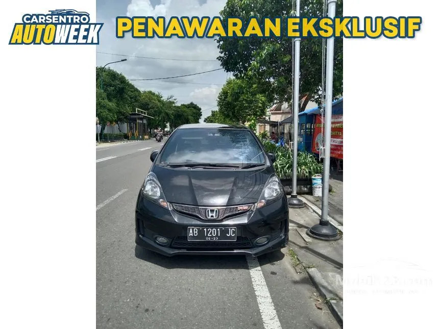 Jual Mobil Honda Jazz 2013 RS 1.5 di Yogyakarta Manual Hatchback Hitam Rp 155.000.000