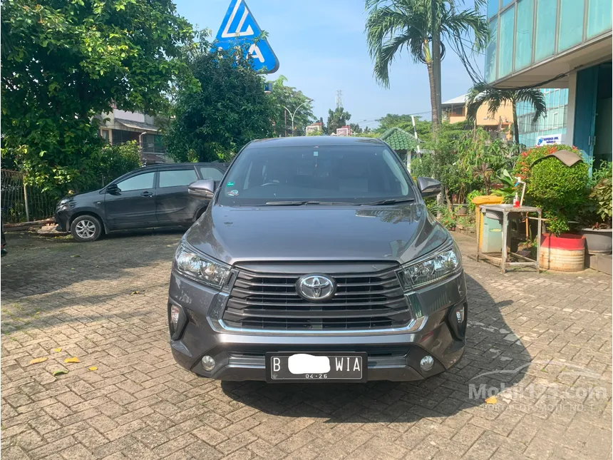 Jual Mobil Toyota Kijang Innova 2021 G Luxury 2.0 di Banten Automatic MPV Abu