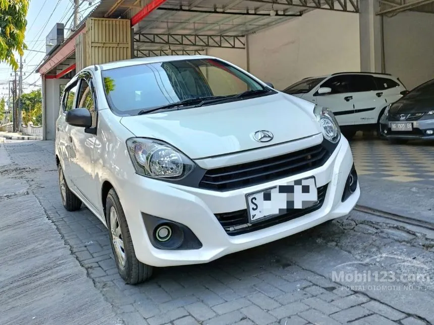 Jual Mobil Daihatsu Ayla 2018 D 1.0 di Jawa Timur Manual Hatchback Putih Rp 98.000.000