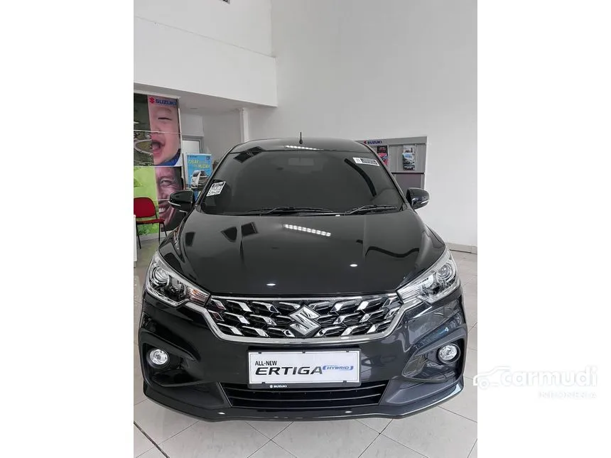 Jual Mobil Suzuki Ertiga 2024 GX Hybrid 1.5 di Jawa Barat Manual MPV Hitam Rp 205.565.801