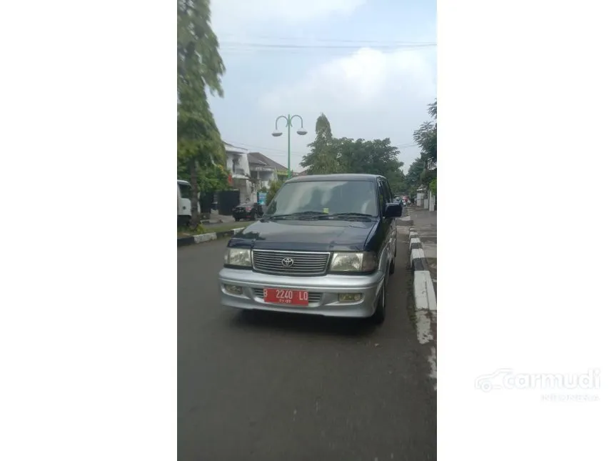 Jual Mobil Toyota Kijang 2000 Krista 1.8 di Jawa Barat Manual MPV Minivans Biru Rp 62.000.000