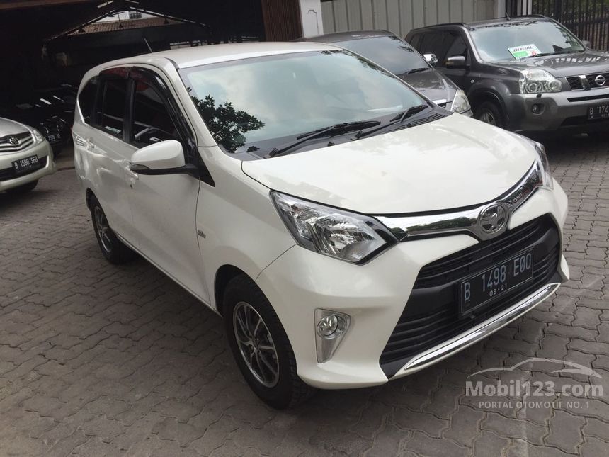 Jual Mobil Toyota Calya 2016 G 1.2 di DKI Jakarta Manual MPV Putih Rp