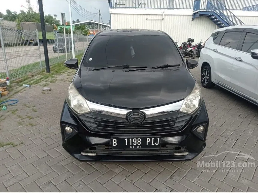 Jual Mobil Daihatsu Sigra 2017 R 1.2 di Jawa Barat Automatic MPV Hitam Rp 95.000.000