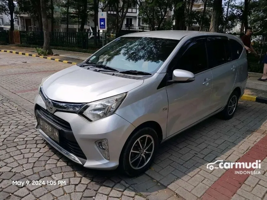 Jual Mobil Toyota Calya 2017 G 1.2 di DKI Jakarta Automatic MPV Silver Rp 111.000.000