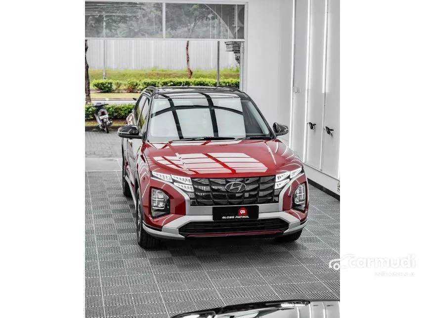 Jual Mobil Hyundai Creta 2024 Prime 1.5 di DKI Jakarta Automatic Wagon Marun Rp 416.000.000
