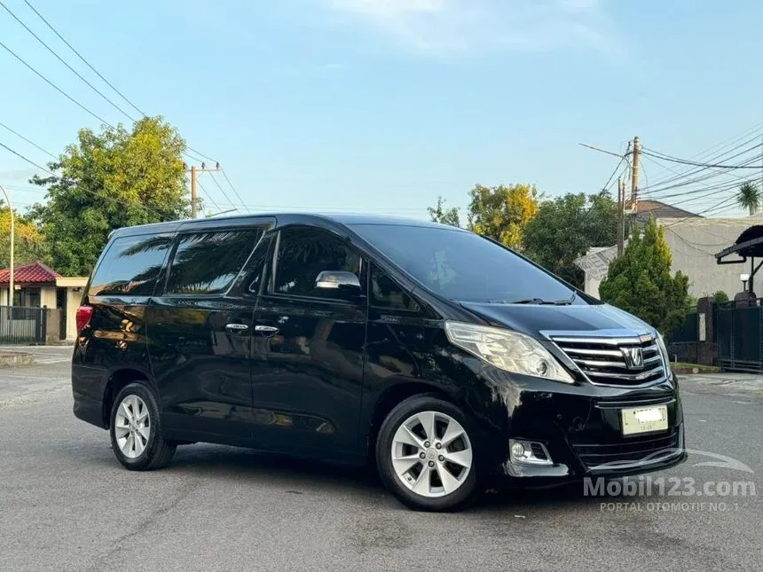 Jual Mobil Toyota Alphard 2014 X 2.4 di Jawa Timur Automatic MPV Hitam Rp 264.000.006