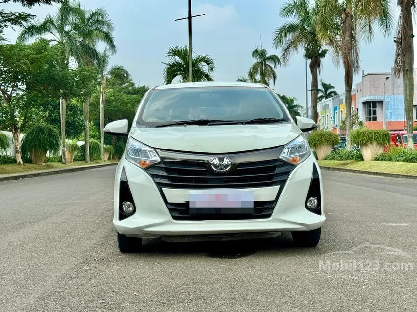 Jual Mobil Toyota Calya 2020 G 1.2 di Banten Manual MPV Putih Rp 123.000.000