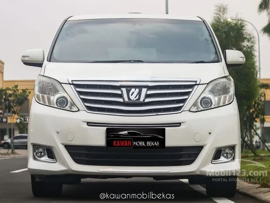 Jual Mobil Toyota Alphard 2012 V Q 3.5 di DKI Jakarta Automatic MPV Putih Rp 295.000.000