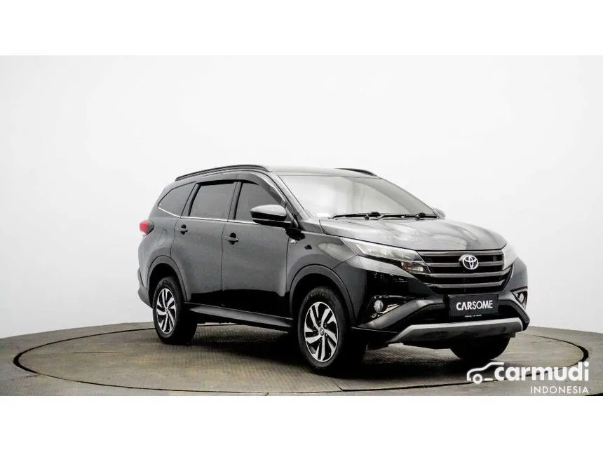 Jual Mobil Toyota Rush 2018 G 1.5 di Banten Automatic SUV Hitam Rp 191.000.000