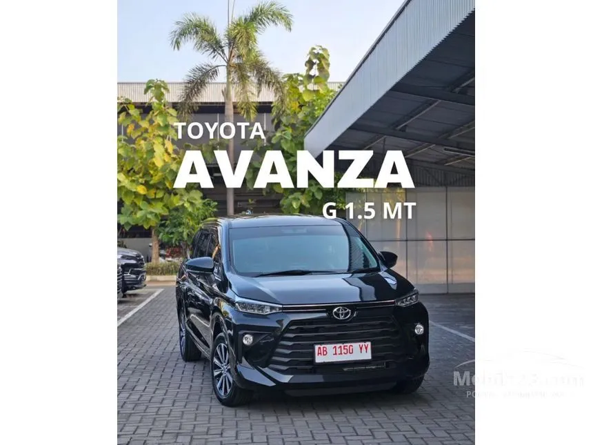 Jual Mobil Toyota Avanza 2024 G 1.5 di Jawa Barat Manual MPV Hitam Rp 242.000.000