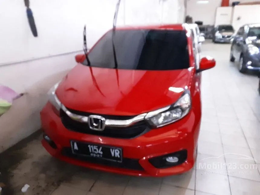 Jual Mobil Honda Brio 2022 E Satya 1.2 di Banten Automatic Hatchback Merah Rp 165.000.000