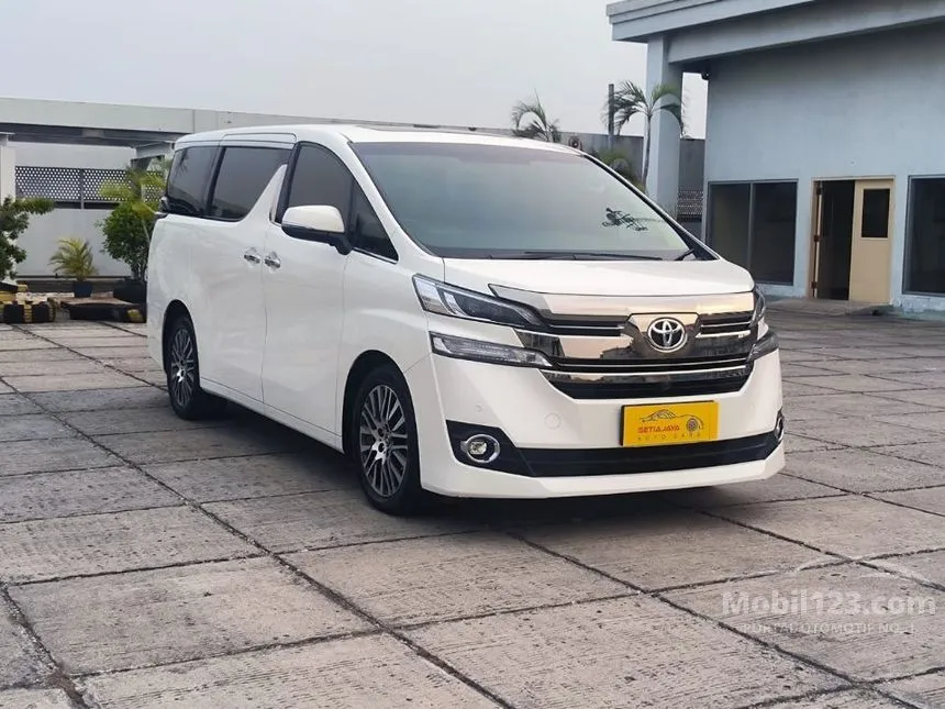 Jual Mobil Toyota Vellfire 2017 G 2.5 di DKI Jakarta Automatic MPV Putih Rp 639.000.000
