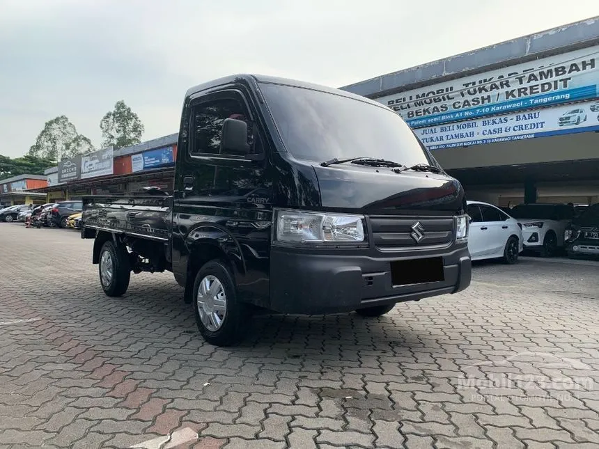 Jual Mobil Suzuki Carry 2023 Pick Up Flat Deck 1.5 di Banten Manual Lorry Hitam Rp 116.500.000