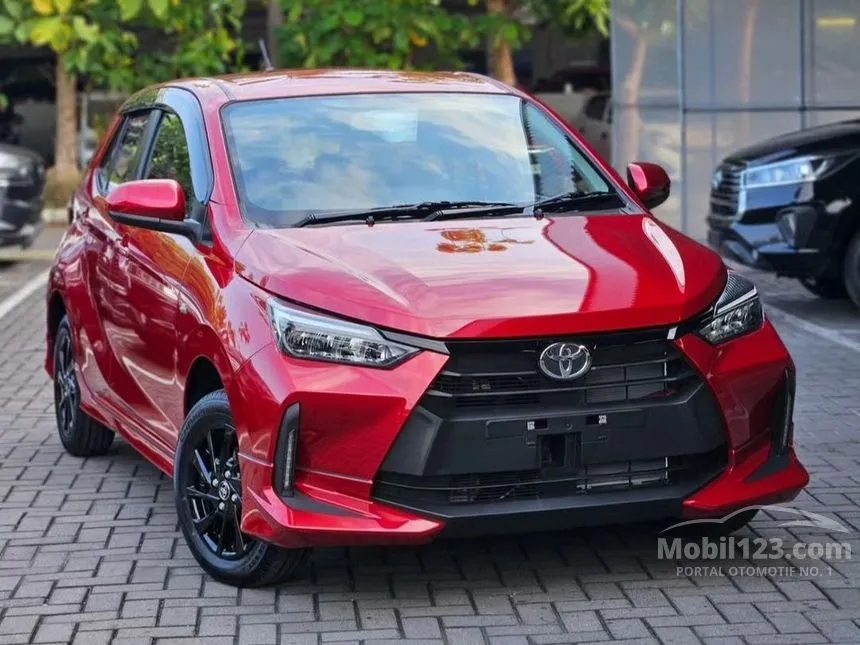 Jual Mobil Toyota Agya 2024 G 1.2 di Jawa Timur Automatic Hatchback Merah Rp 139.000.000