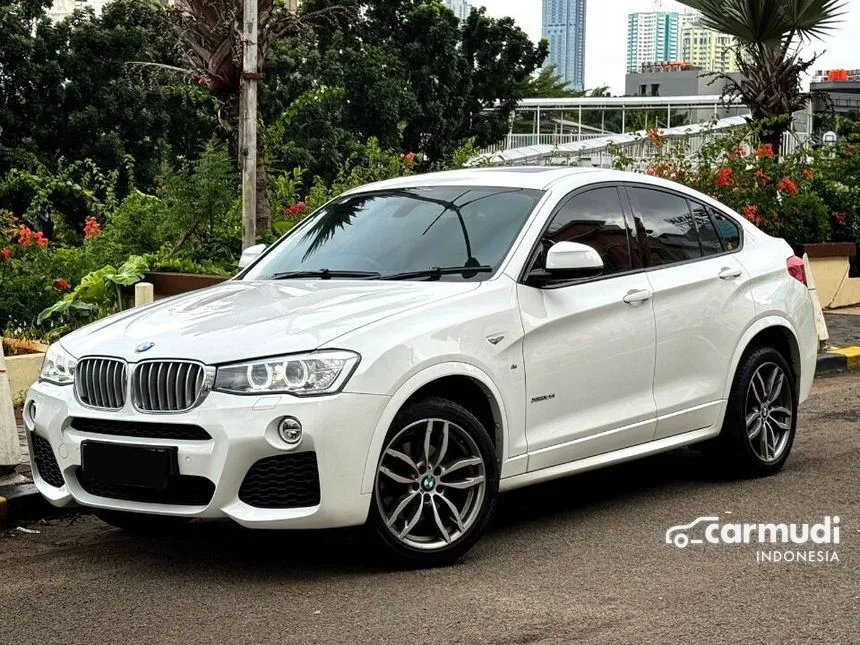 Jual Mobil BMW X4 2016 xDrive28i M Sport 2.0 di DKI Jakarta Automatic SUV Putih Rp 488.000.000