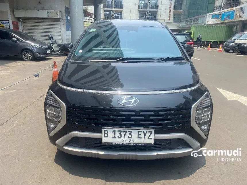 Jual Mobil Hyundai Stargazer 2023 Prime 1.5 di Jawa Barat Automatic Wagon Hitam Rp 205.000.000