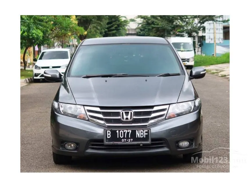 Jual Mobil Honda City 2012 E 1.5 di Banten Automatic Sedan Abu