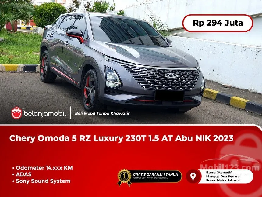 Jual Mobil Chery Omoda 5 2023 RZ 1.5 di DKI Jakarta Automatic SUV Abu