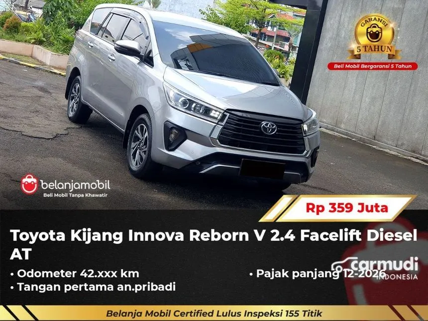 2020 Toyota Kijang Innova V MPV