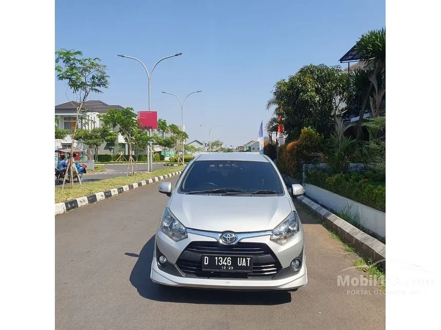 Jual Mobil Toyota Agya 2018 G 1.0 di Jawa Barat Manual Hatchback Silver Rp 110.000.000