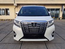 Toyota Alphard G 2500cc ATPM Automatic 2015 Pakaian Pribadi Dijamin Murah