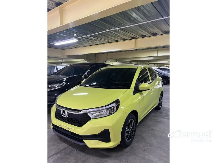 Jual Mobil Honda Brio 2024 E Satya 1.2 di Banten Automatic Hatchback Kuning Rp 167.000.000