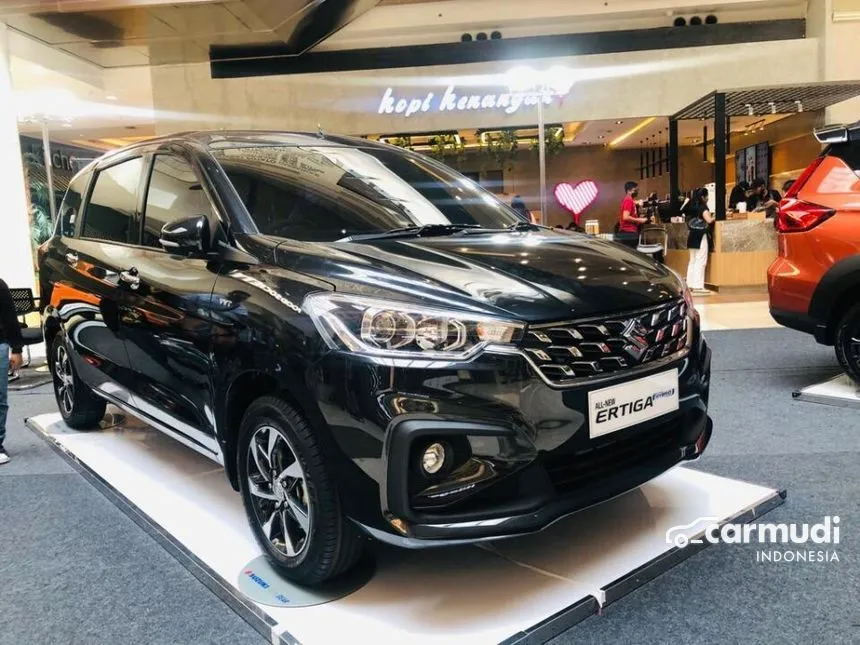 Jual Mobil Suzuki Ertiga 2024 GX Hybrid 1.5 di DKI Jakarta Automatic MPV Hitam Rp 217.000.000