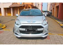 Daihatsu Ayla X Elegant 2015 silver metalik