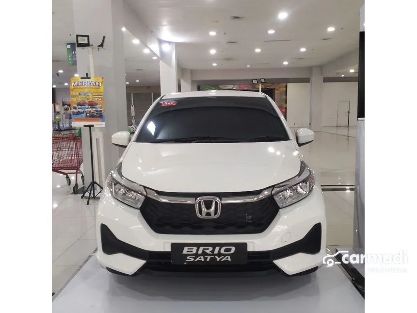 Jual Mobil Honda Brio 2024 E Satya 1.2 di DKI Jakarta Automatic Hatchback Putih Rp 150.000.000
