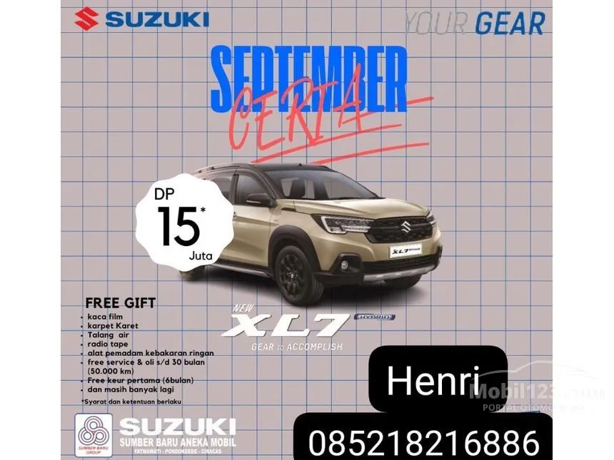 Jual Mobil Suzuki XL7 2024 ALPHA Hybrid 1.5 di Jawa Barat Automatic Wagon Lainnya Rp 202.866.000