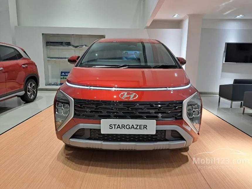 Jual Mobil Hyundai Stargazer 2023 Prime 1.5 di DKI Jakarta Automatic Wagon Merah Rp 250.000.000