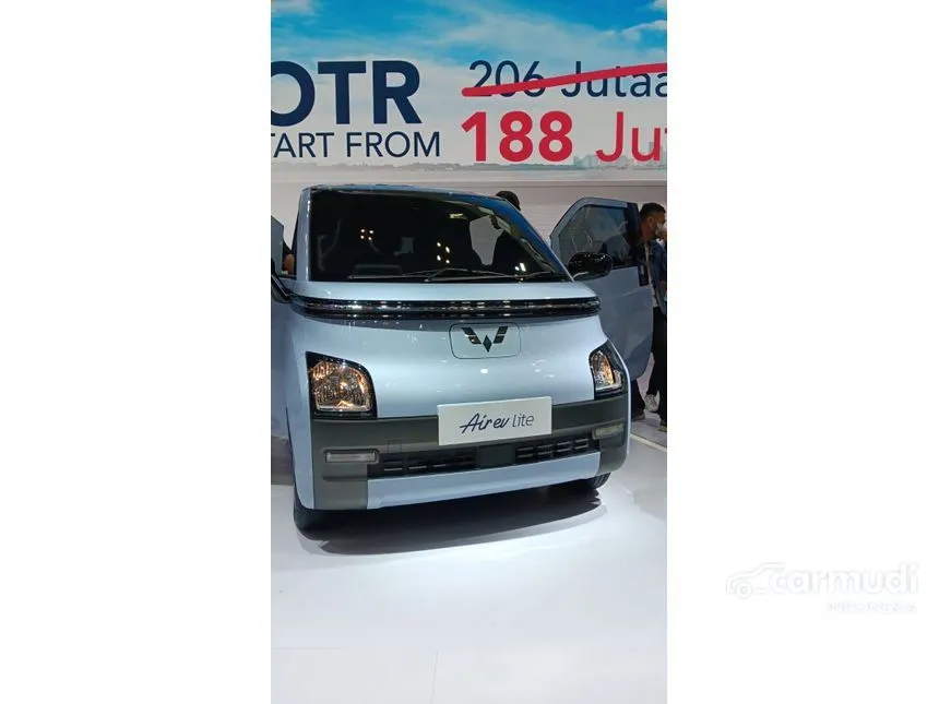 Jual Mobil Wuling EV 2024 Air ev Lite di DKI Jakarta Automatic Hatchback Biru Rp 190.000.000
