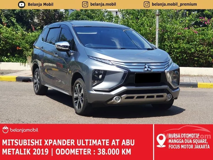 Jual Mobil Mitsubishi Xpander 2019 Ultimate 1.5 di DKI Jakarta Automatic MPV Abu