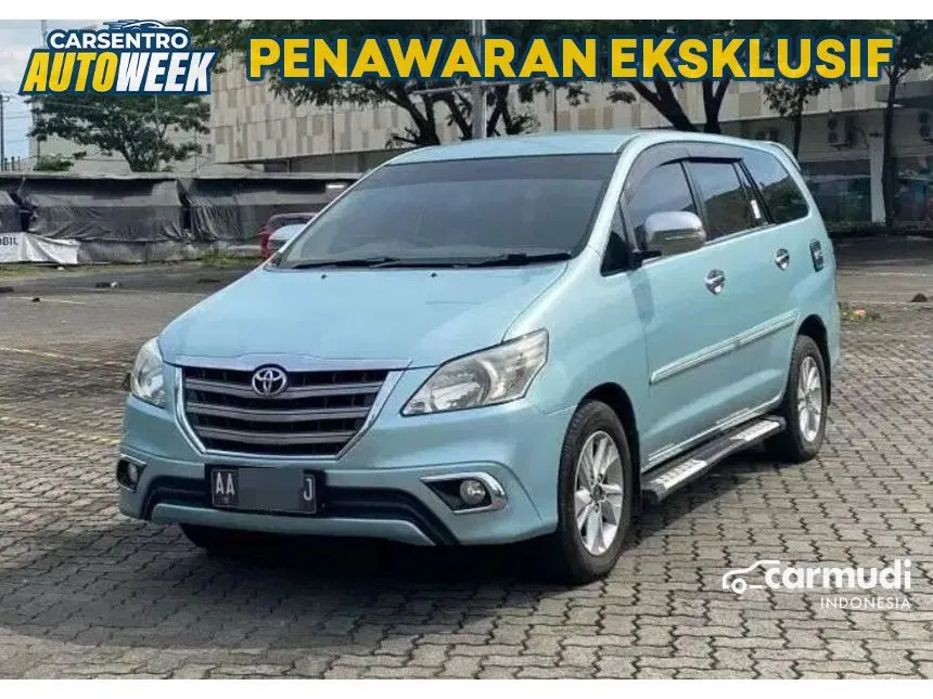 Jual Mobil Toyota Kijang Innova 2015 G 2.5 di Jawa Tengah Automatic MPV Biru Rp 239.000.000