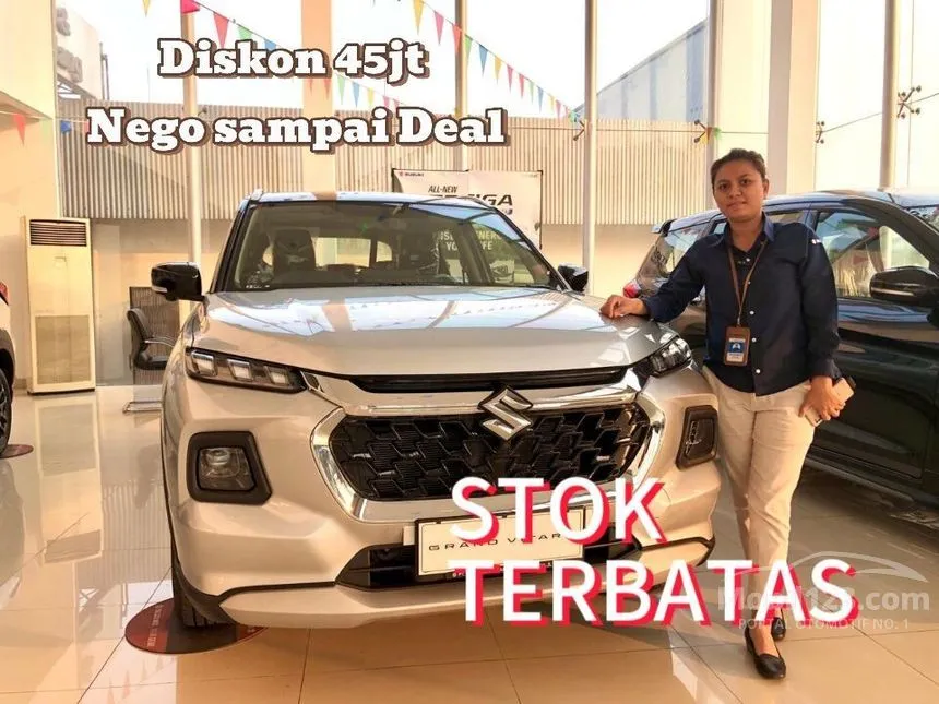 Jual Mobil Suzuki Grand Vitara 2024 MHEV GX Two Tone 1.5 di DKI Jakarta Automatic SUV Silver Rp 319.877.770