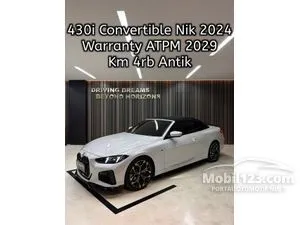 2024 BMW 430i 2.0 M Sport Convertible
